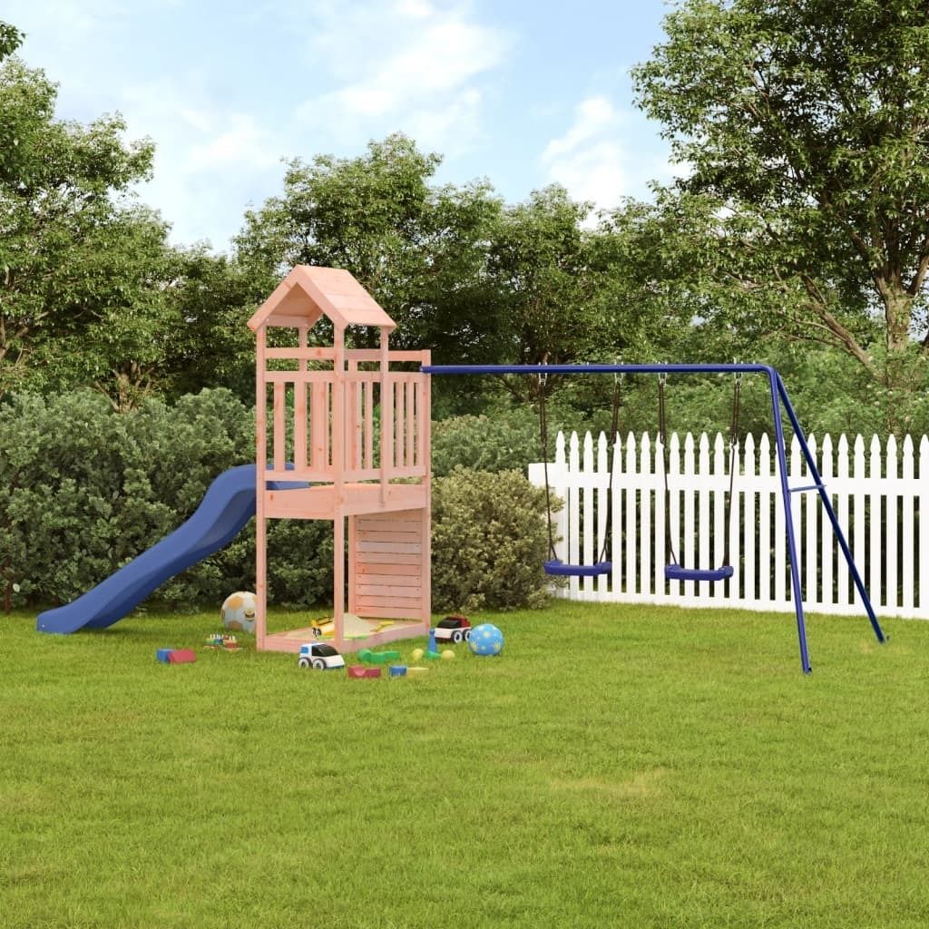 Möbel Spielturm Massivholz Douglasie - Schaukeln 3155907