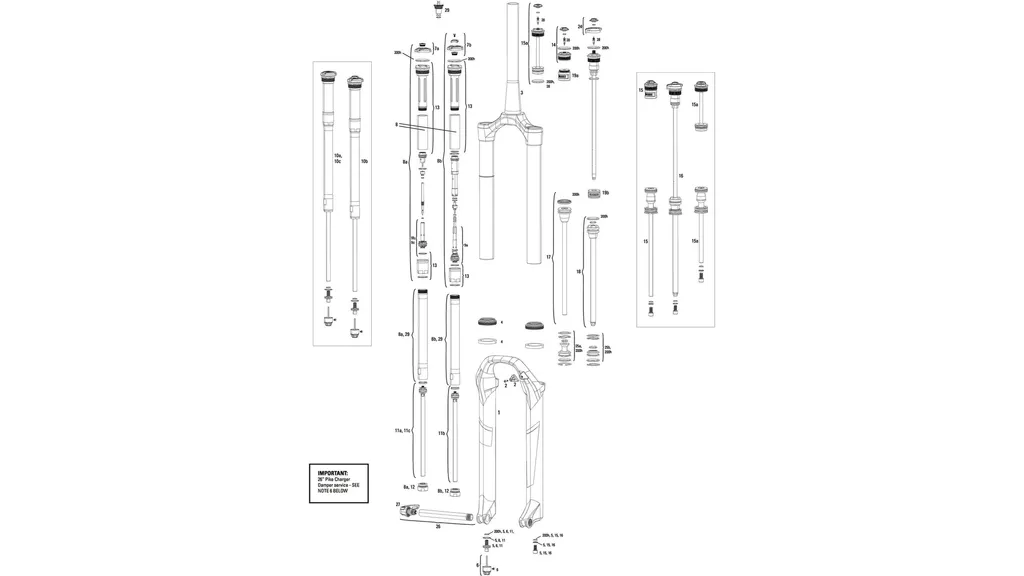Kit Solo Air RockShox Pike 29 pouces 160 mm pour Modèles 2014-2015
