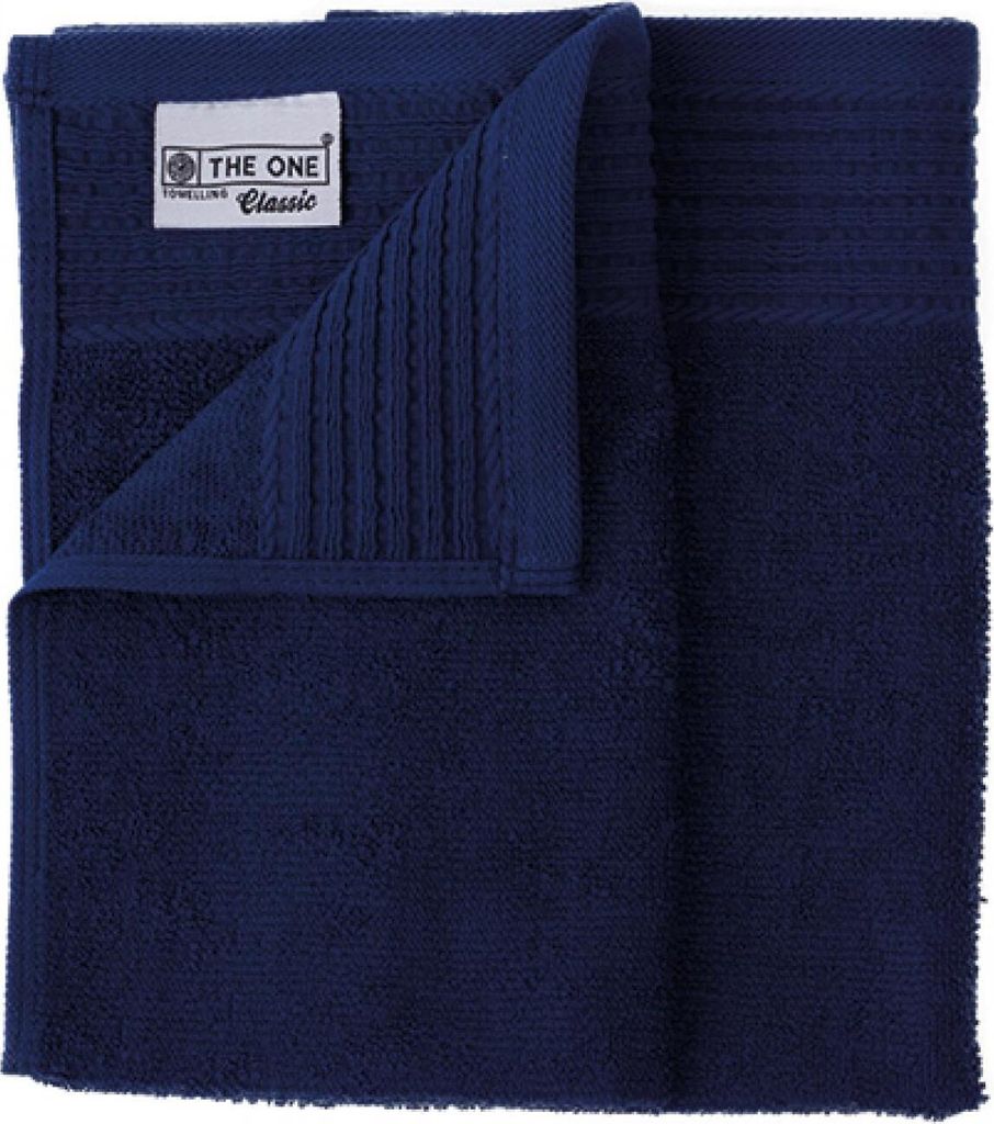 The One Towelling T1-30 | Classic Guest Towel - Gästehandtuch - 30 x 50 cm - Farbe: Navy Blue - Größe: 30 x 50 cm