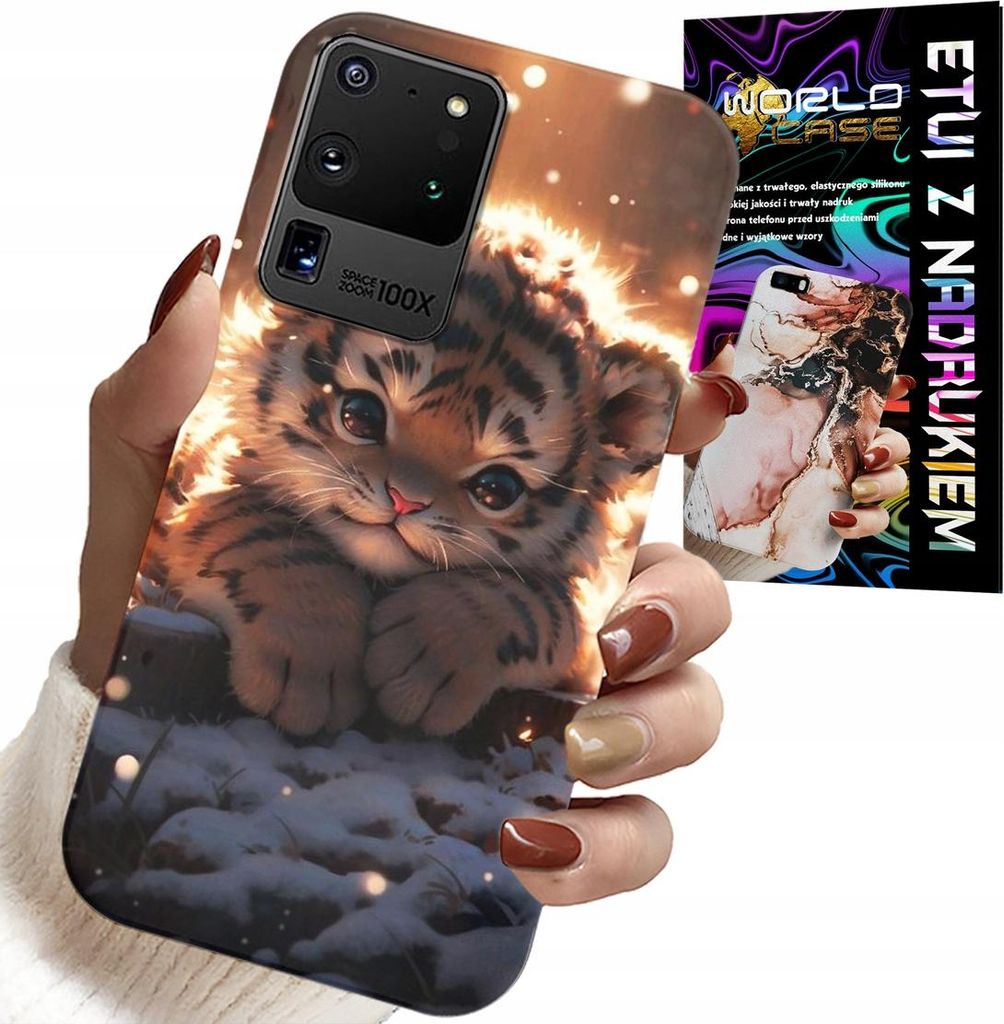 ETUI FÜR SAMSUNG GALAXY S20 Ultra - MIT CUTLER TIGER-GEHÄUSE - IN BETRIEB