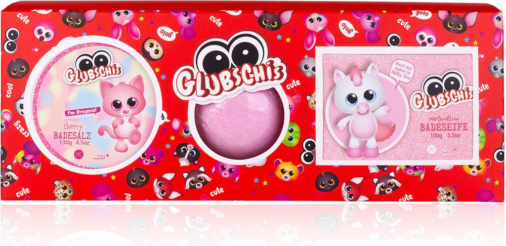 GLUBSCHIS Badeset, bestehend aus Badesalz (130g) und Produktbild 