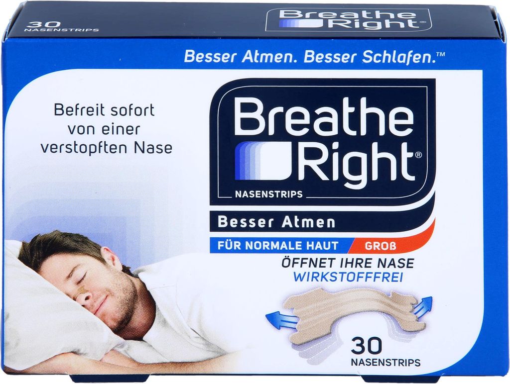 Meilleure respiration Breathe Right Pansement nasal beige, Image du produit 