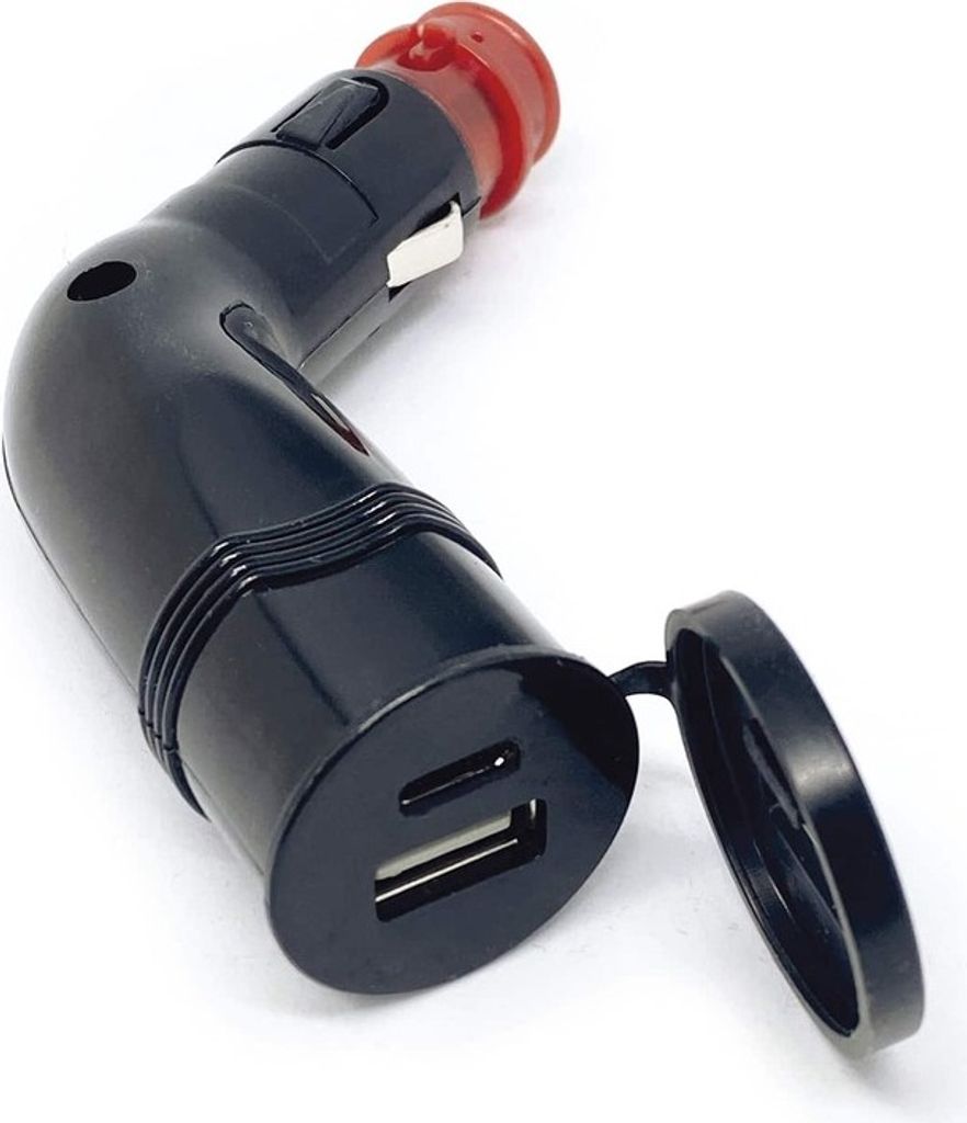 BAAS bike parts Abgewinkeltes USB-Ladegerät