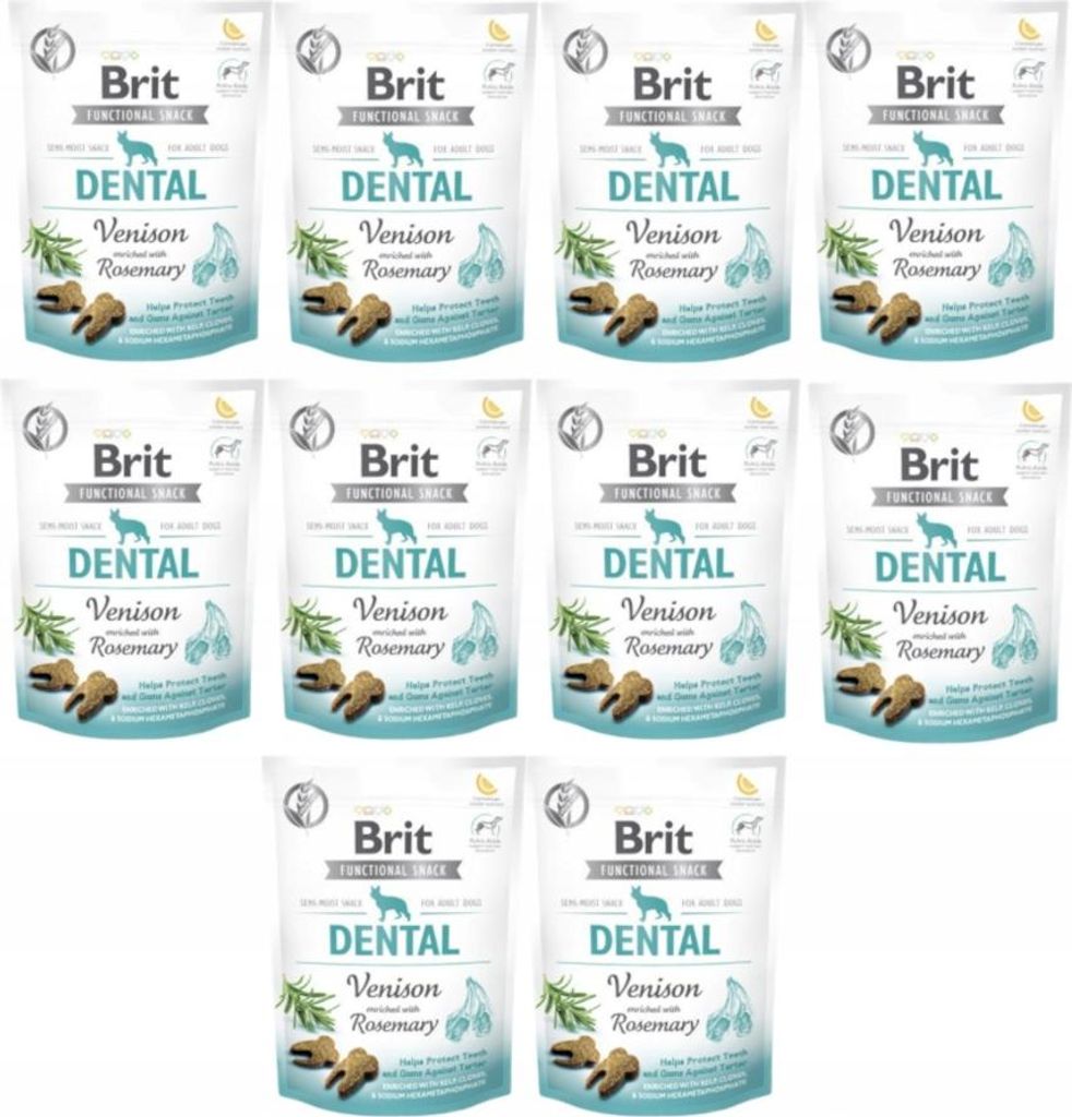 Snack dentale funzionale per cani Cervo 150g Immagine del prodotto 
