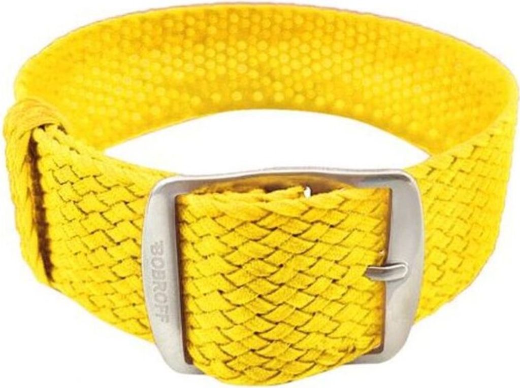 Uni BOBROFF BFS007 Armbanduhr mit gelbem Band Produktbild 