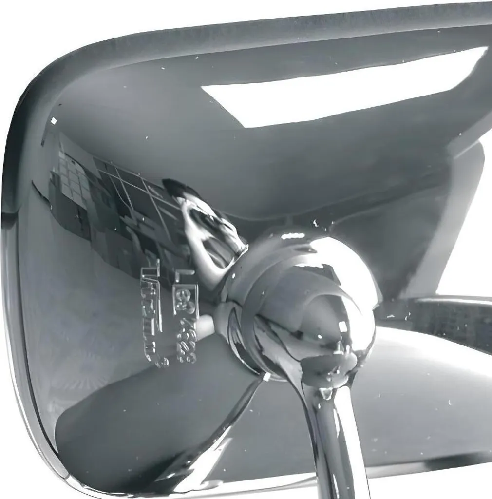 Rétroviseur réversible chromé Vicma avec filetage M10 haute qualité