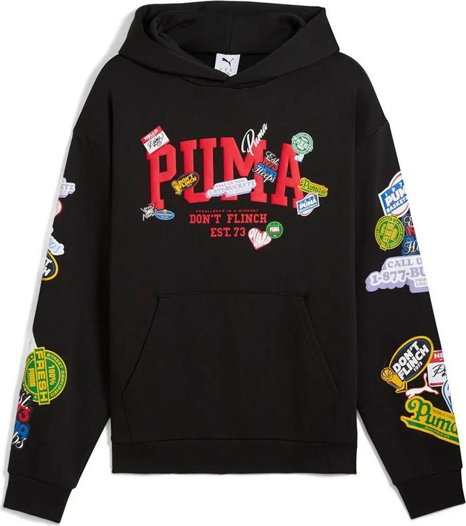 Puma Hooperhotline Kapuzenpullover Schwarz L Herren Schwarz L