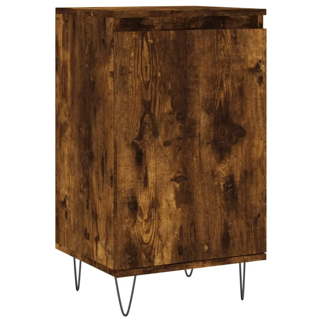 Credenza da Ufficio Rovere Fumé 40x35x70 | Mobile Archivio Elegante