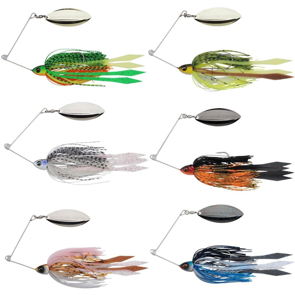 Savage Gear Da Lil Bush - Spinnerbait, Gewicht:20g, Größe:4/0, Farbe:Firetiger