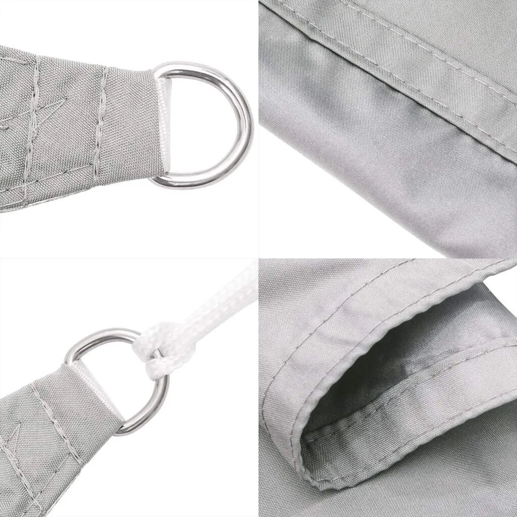 Tenda da Sole vidaXL Grigio Chiaro 3x3x4,24 m - Oxford 100% Impermeabile - 6