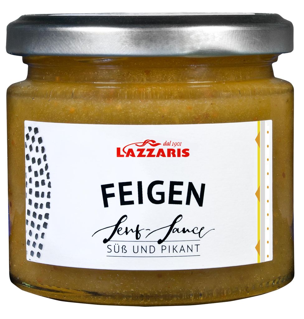 Lazzaris Feigen-Senf-Sauce (250 g) Produktbild 