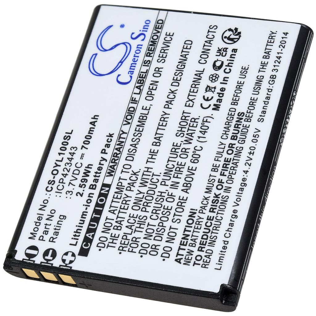 Batterie pour Olympia LUNA téléphone portable pour seniors Image du produit 