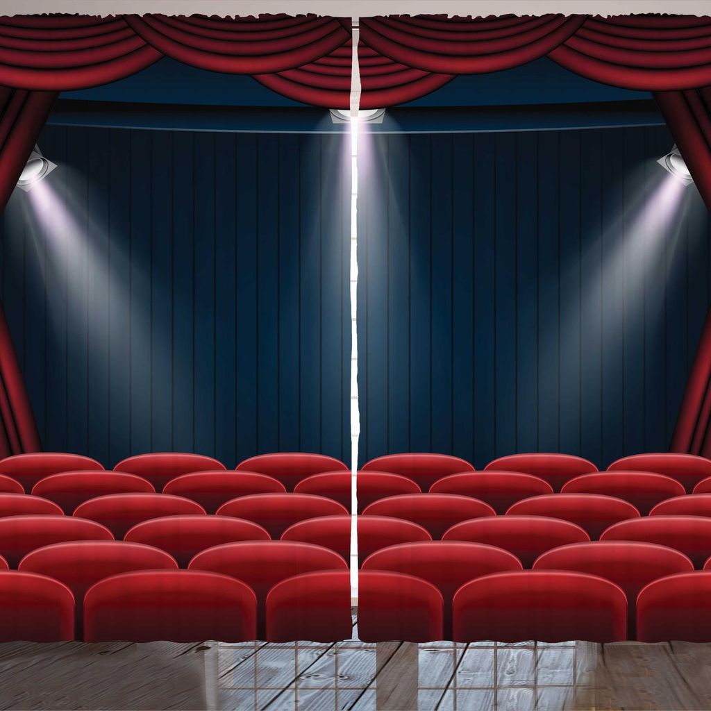 ARANDE Oper Gardine, Digitale Illustration der klassischen Produktbild 