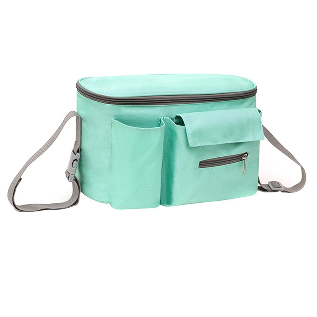 Kinderwagen-Organizer-Tasche mit Reißverschluss