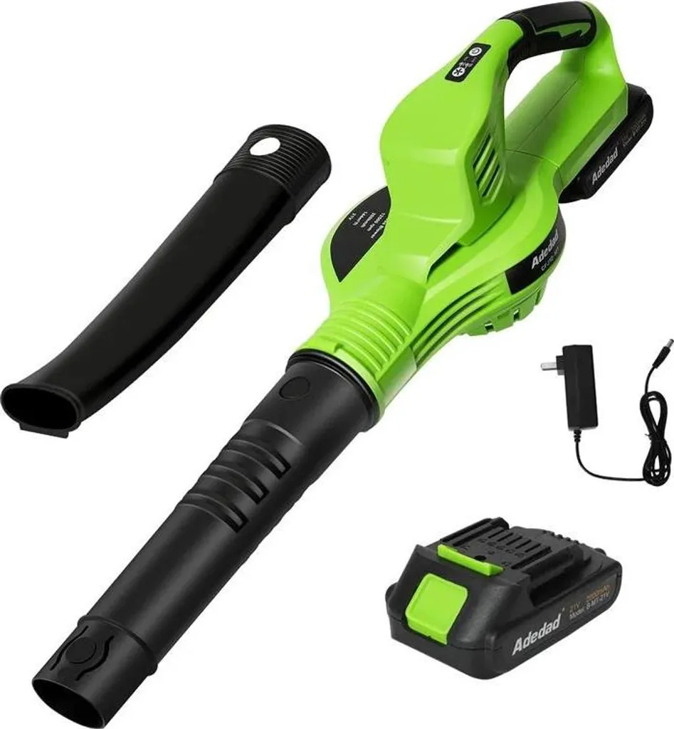 Soffiatore a Batteria 21V Professionale - Velocità Regolabile e Batteria