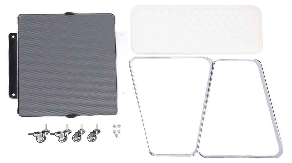 Fußbadewagen, Memory-Schaum-Kissen, beweglicher Pediküre-Restwagen mit Tablett und Rädern für den Schönheitssalon