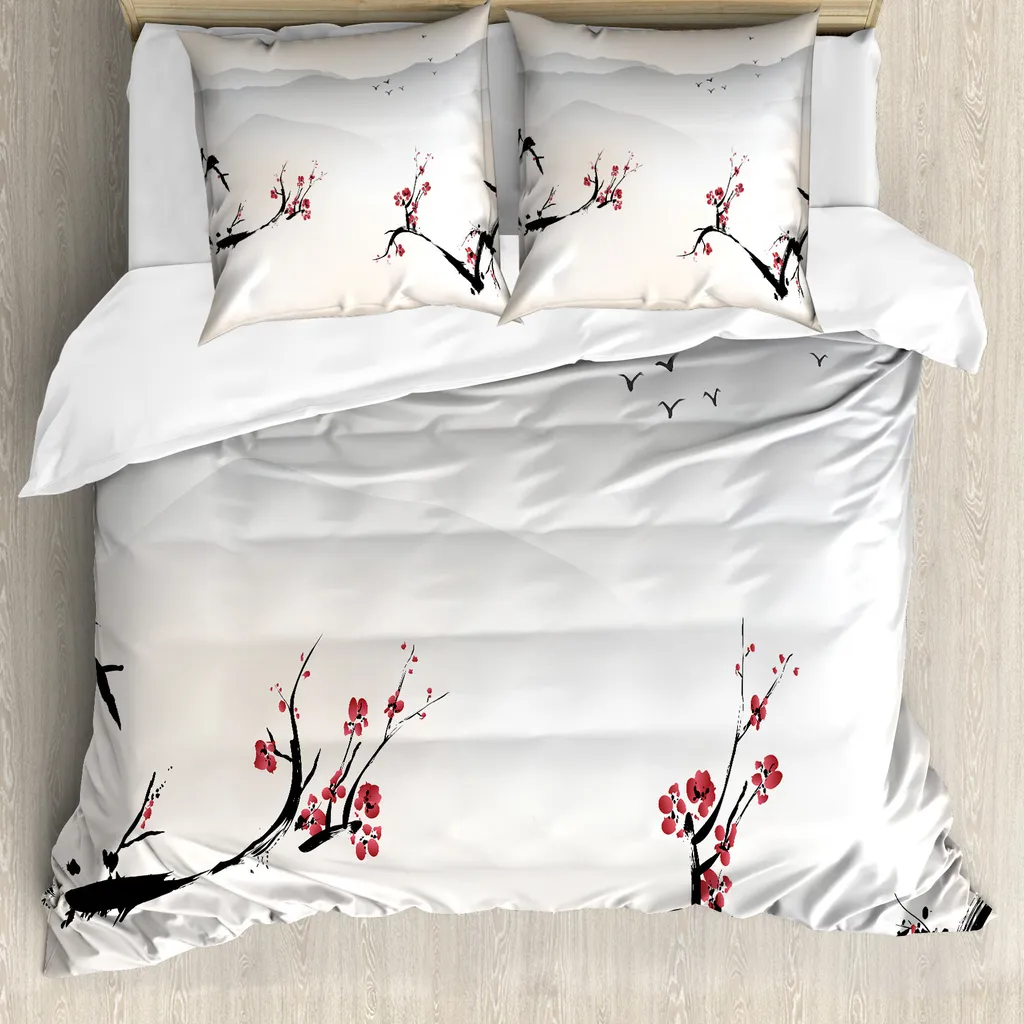 Copripiumino ABAKUHAUS Antiacaro 200x200 Sakura Beige