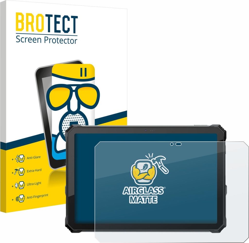 BROTECT Entspiegelungs Schutzglas für Blackview Active 12 Pro Schutzfolie Panzer Folie Glas Display Schutz matt