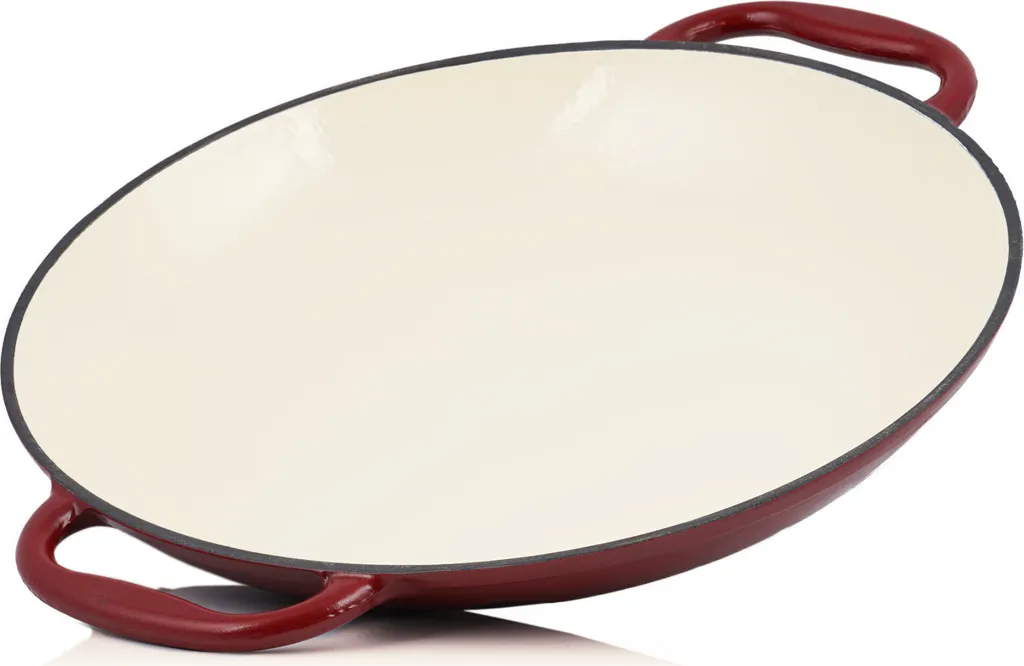 Padella Paella Mahlzeit 35cm Ghisa | Perfetta per Grill, Barbecue e Fuoco
