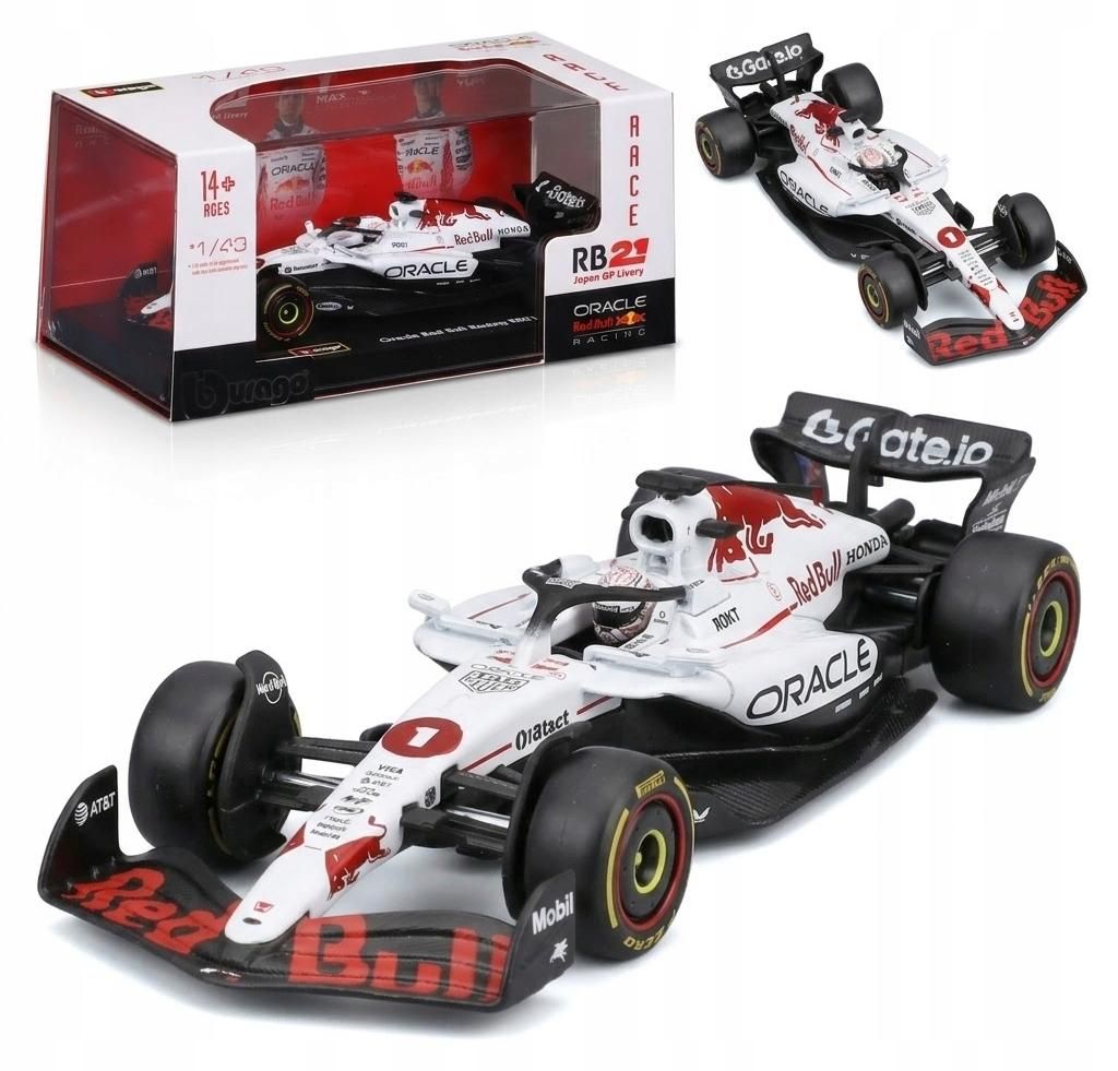 Bburago Red Bull RB21 Suzuka GP Japan 2025 Max Verstappen Produktbild 