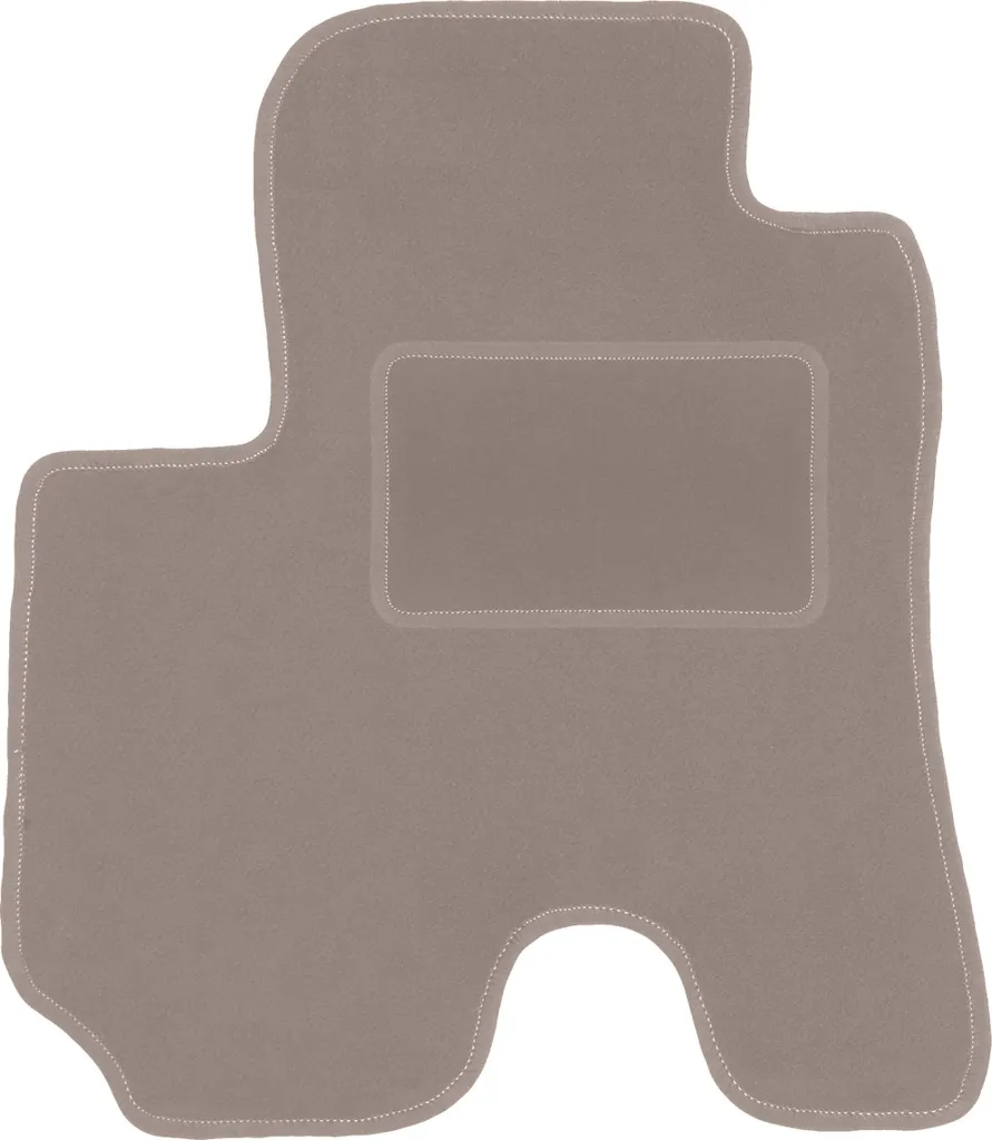 Tappetino Guida Toyota RAV4 II Beige Velluto Alta Qualità 2000-2003