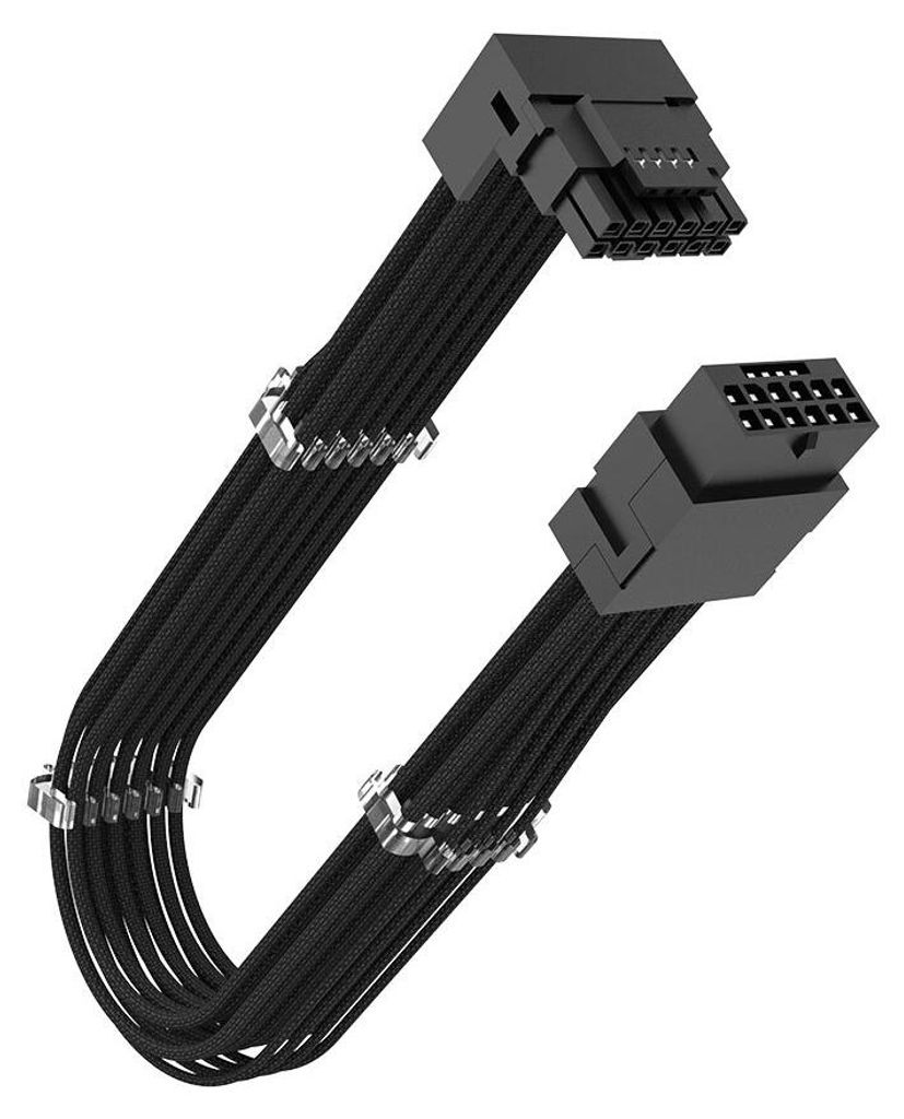 Akasa G-Nexus PX16, 12+4-pin, 12+4-pin, 0,3 m, Schwarz