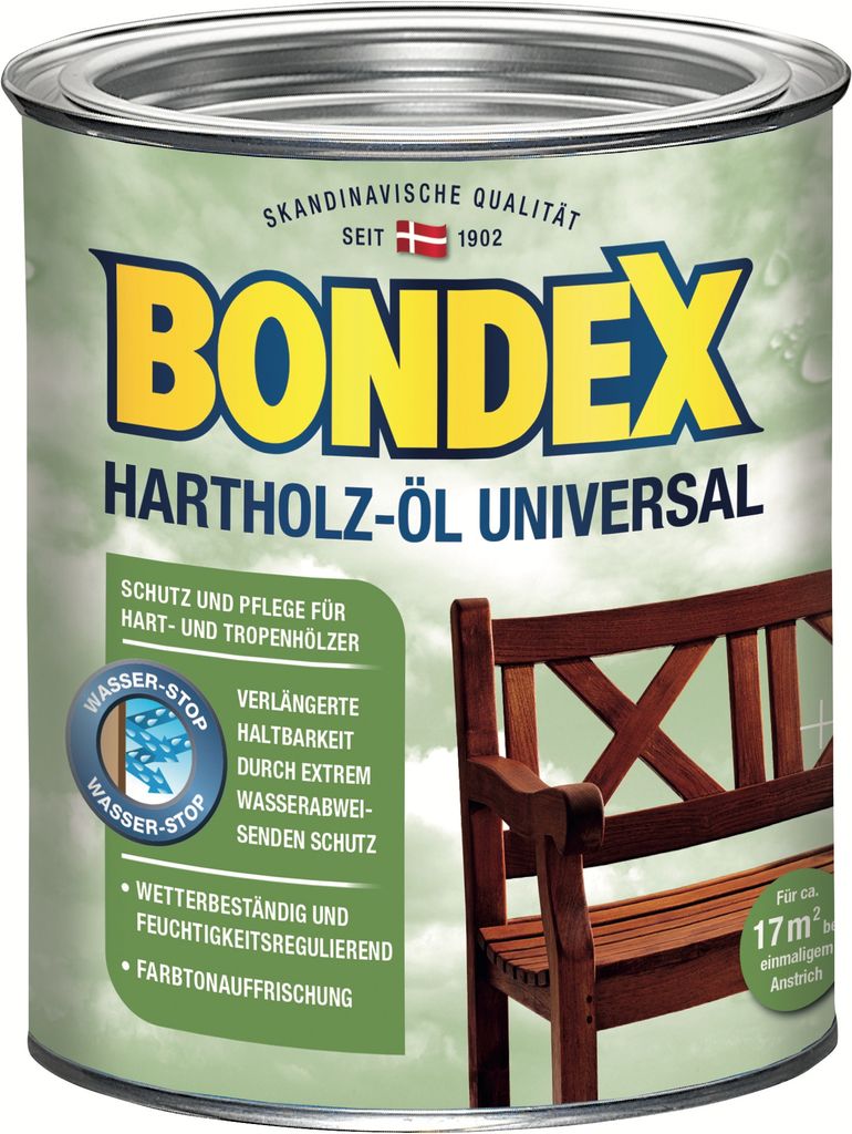 Bondex Hartholz-Öl Universal 750 ml meranti Produktbild 