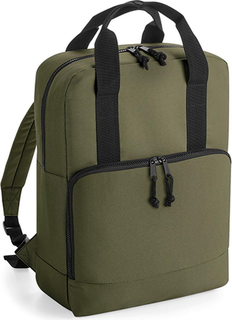 BagBase BG287 | Zaino doppio manico riciclato, taglia Immagine del prodotto 