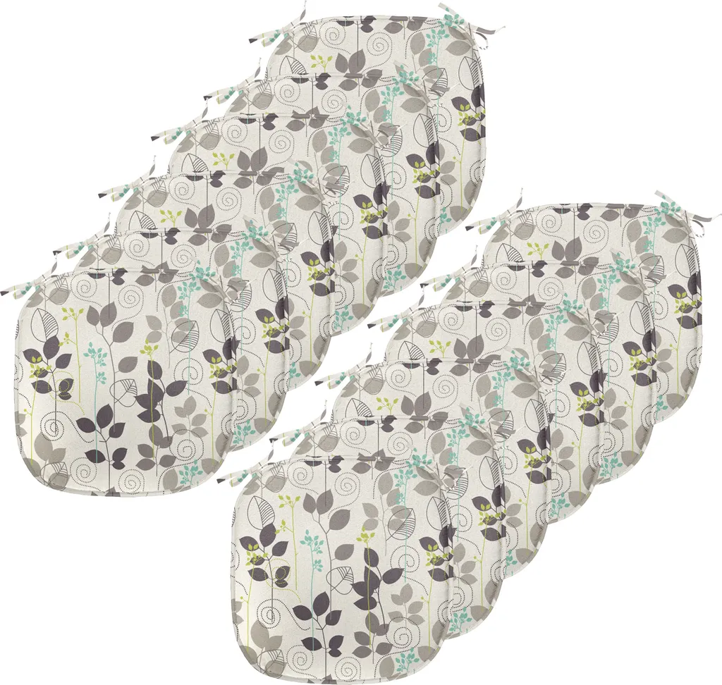 Offerta Set 12 Cuscini ABAKUHAUS 40x40 Impermeabili Tortora Coconut