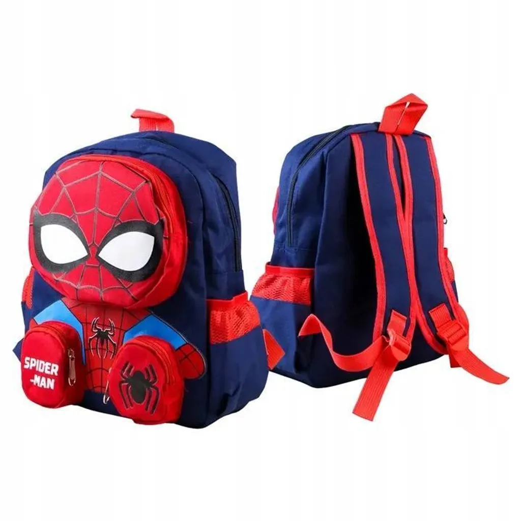 Zaino Zaino per bambini Zaino per la scuola Zaino per la scuola dell'infanzia Borsa per la scuola Spider Man