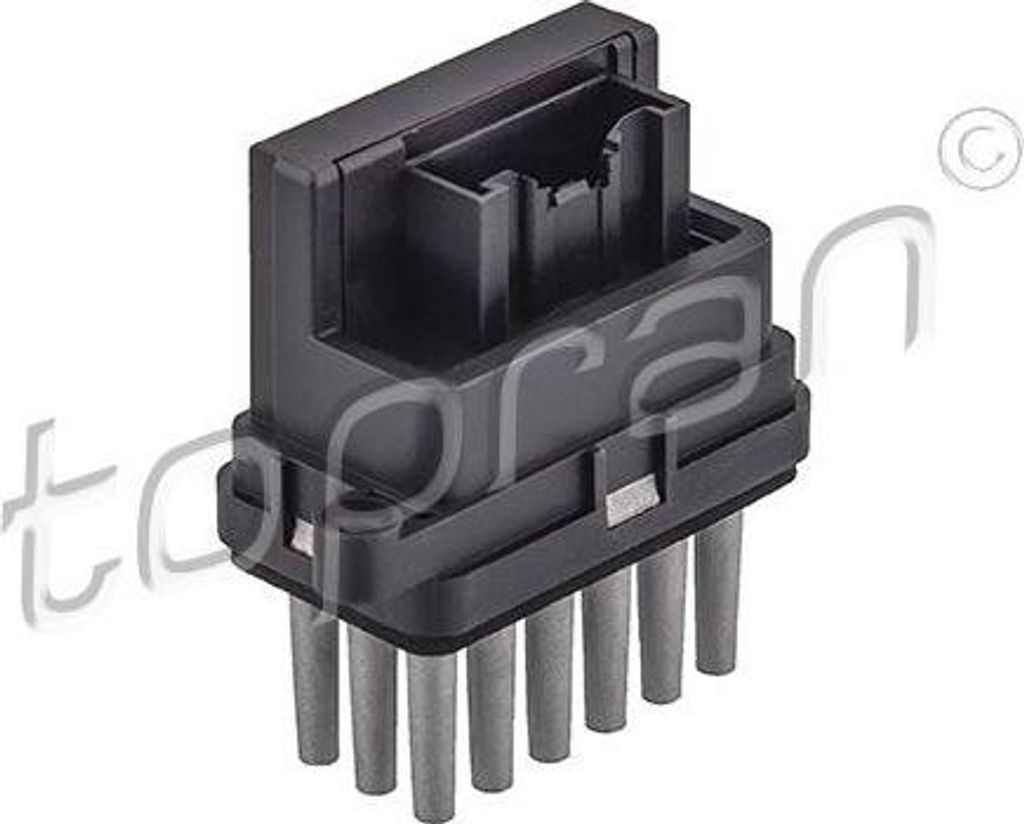 TOPRAN 304 635 Gebläseregler, Innenraum OE 6G9T19E624AD kompatibel mit C-Max, Fiesta, Focus, Galaxy, Kuga, Mondeo, S-Max