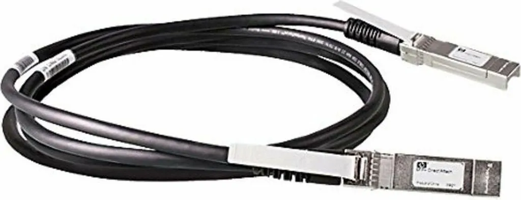 Câble SFP+ 3m HPE J9283D Noir : Transfert 10Gbps cuivre passif fiable