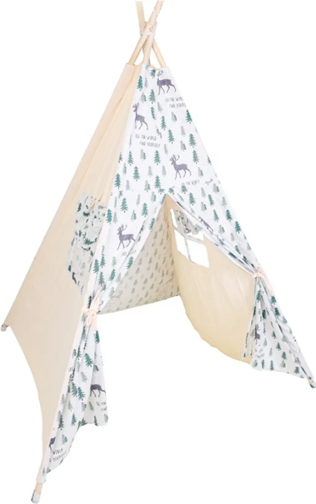 Tenda Teepee Montessori in Cotone Bio - Arredo Cameretta Scandinavo