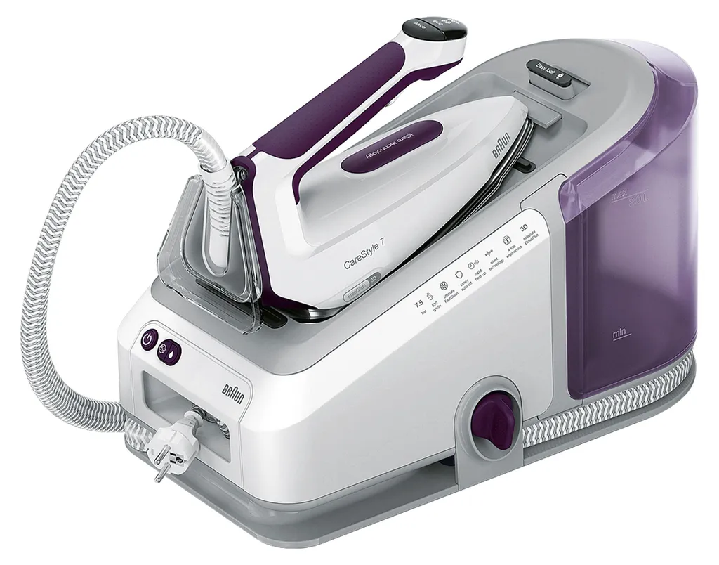 Braun IS 7266 VI Centrale vapeur anti-calcaire : fini les plis difficiles