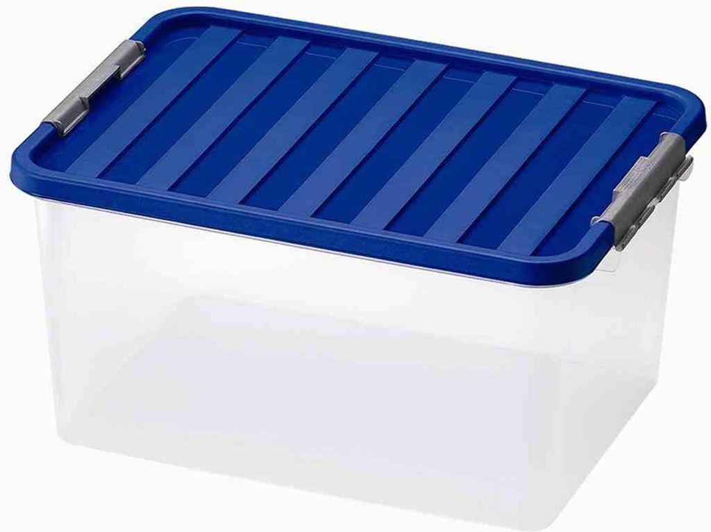 Bac de rangement 52x36x26 cm Bac gerbable avec couvercle Image du produit 