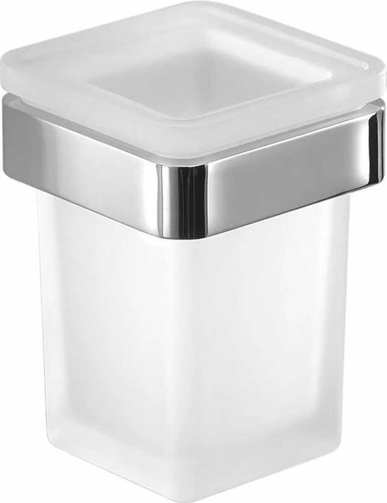 Accessorio Bagno Gedy Samoa A81013 Bicchiere Porta Spazzolini Design