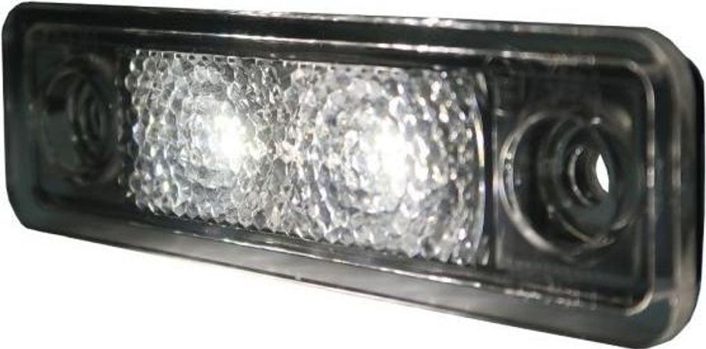 Begrenzungsleuchte - Ledson - Astral - 3.1" - 7.9cm - Smoke - Weiß - 12V-24V