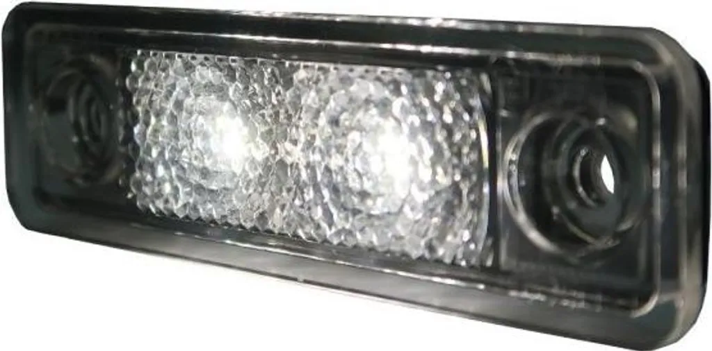 Luce di confine - Ledson - Astral - 3,1" - 7,9cm - Fumo - Bianco - 12V-24V