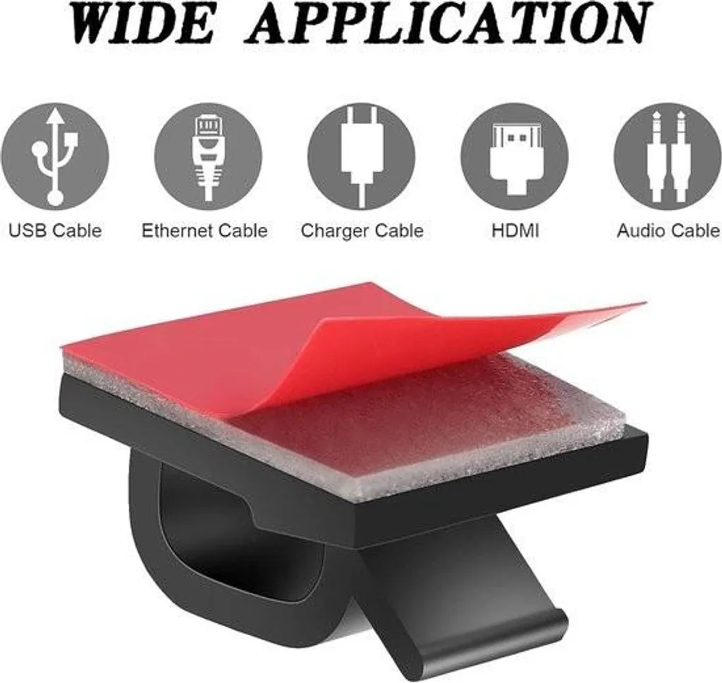 Clip Portacavi Magnetiche In Silicone, Confezione Da 3 (7,5,3 Slot), Organizer Per Cavi USB, Ricarica, Cuffie