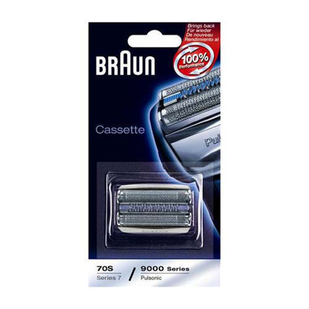 Braun Series 7 7091069, Scherkopf, 1 Kopf/Köpfe, Silber, 18 Monat( e), Braun, Series 7, Pulsonic