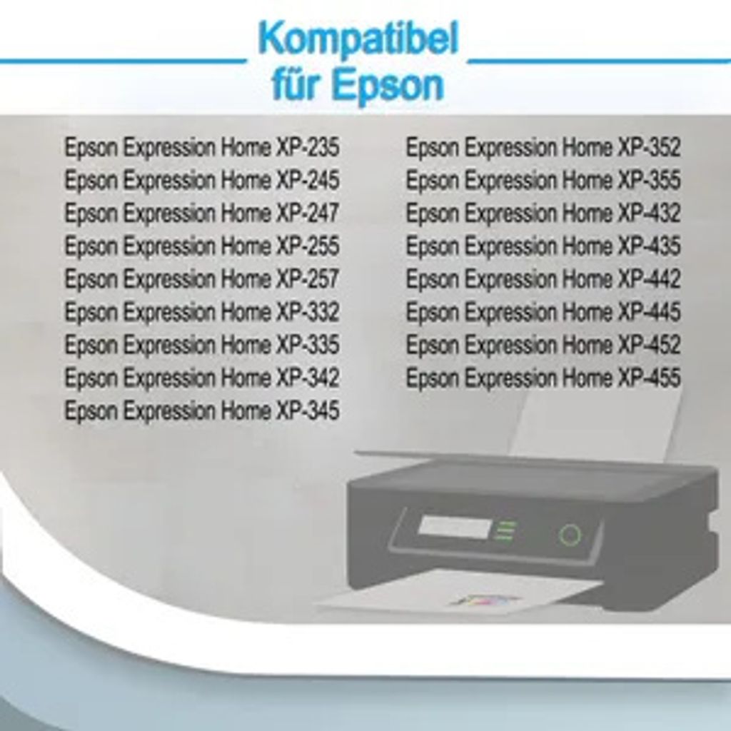 8er Pack Druckerpatronen 29 29XL kompatibel mit Epson Produktbild 