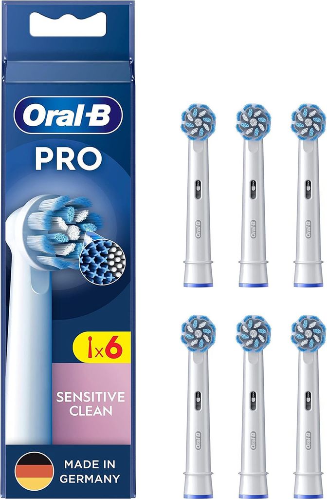 Oral-B Aufsteckbürsten Pro Sensitive Clean 6er Produktbild 6