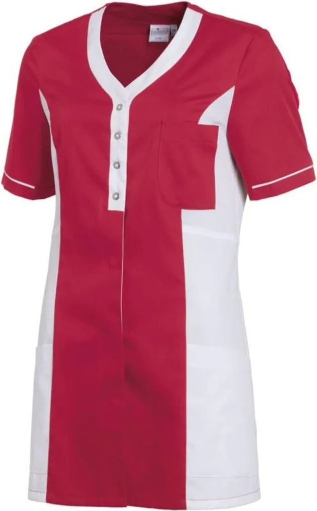 Tunica Leiber Donna 08/2789 Rosso Bianco Taglia 36 | Workwear Professionale