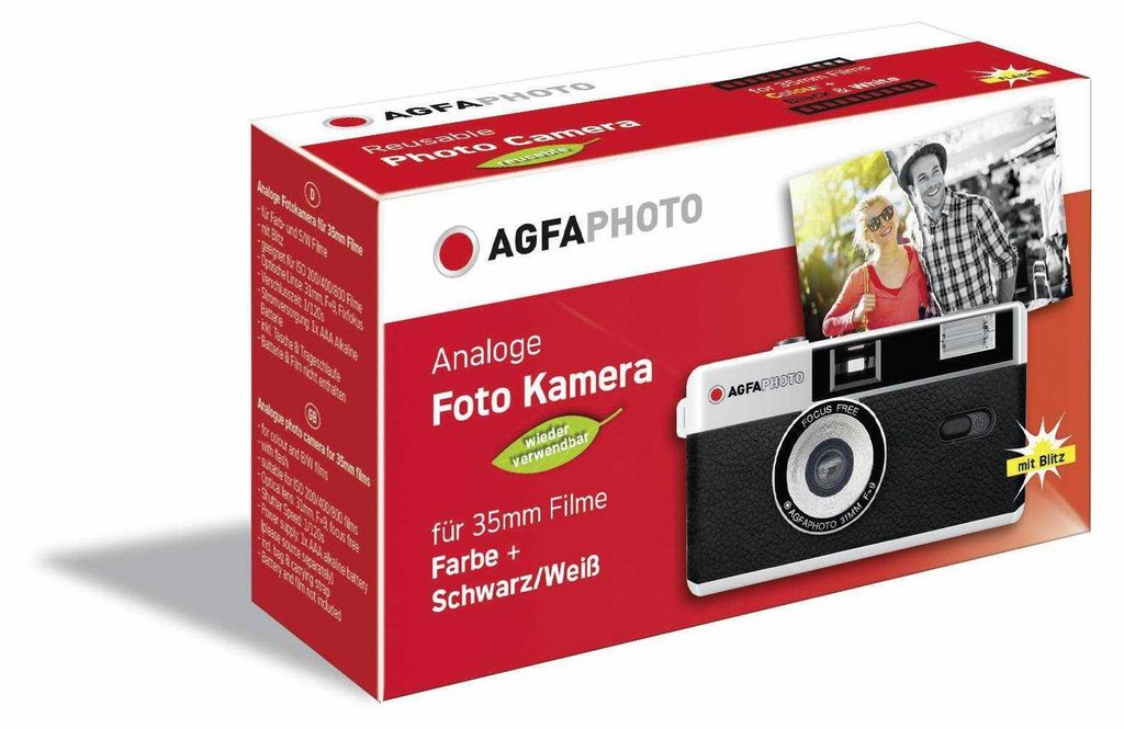 AgfaPhoto 603000, Kompaktný fotoaparát na film, 35 mm, 200 Obrázok produktu 