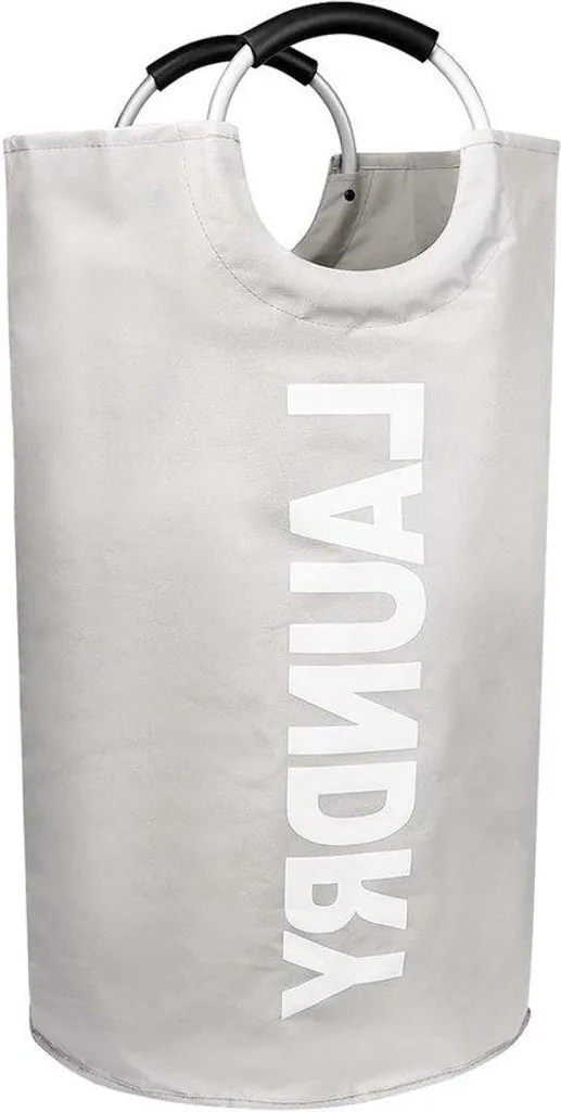Grand sac à linge sale pliable 90 L imperméable avec poignées confort