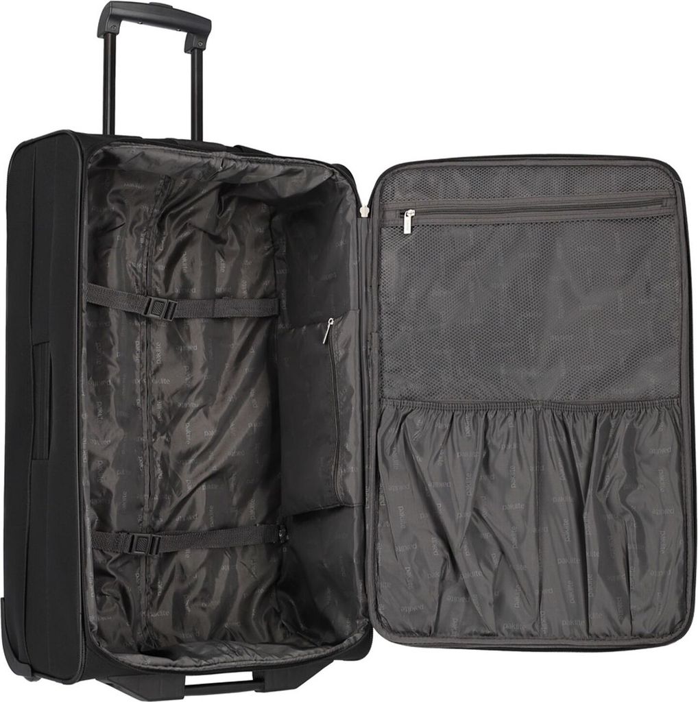 travelite carrello paklite Orlando 2W Trolley Black nero Immagine del prodotto 