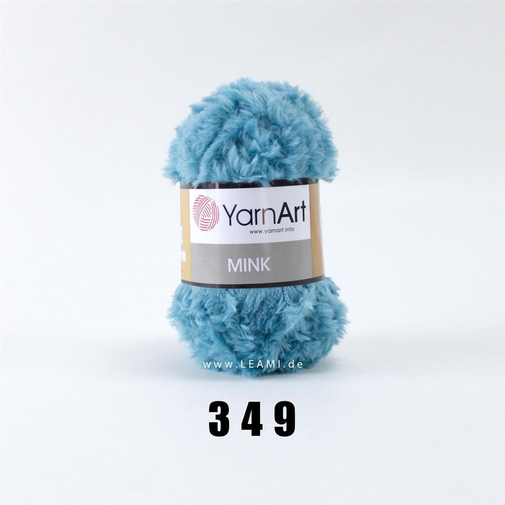 YarnArt Mink, 349 petrol Obrázek produktu 