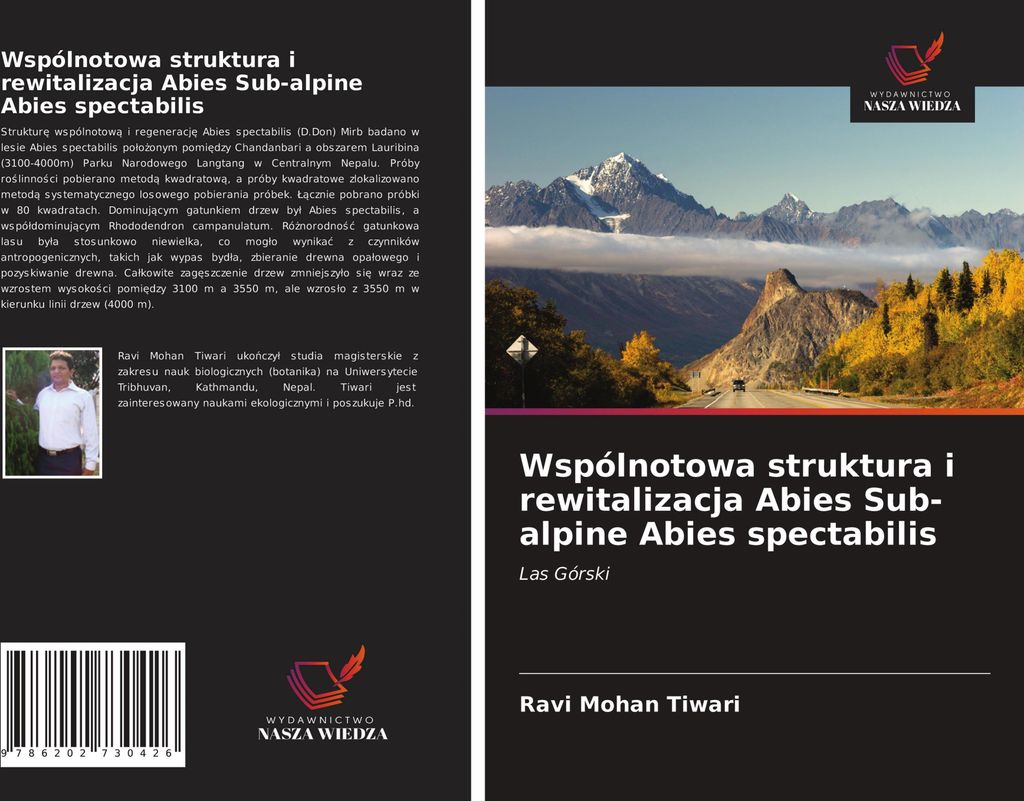 Wspólnotowa struktura i rewitalizacja Abies Sub-alpine Abies spectabilis