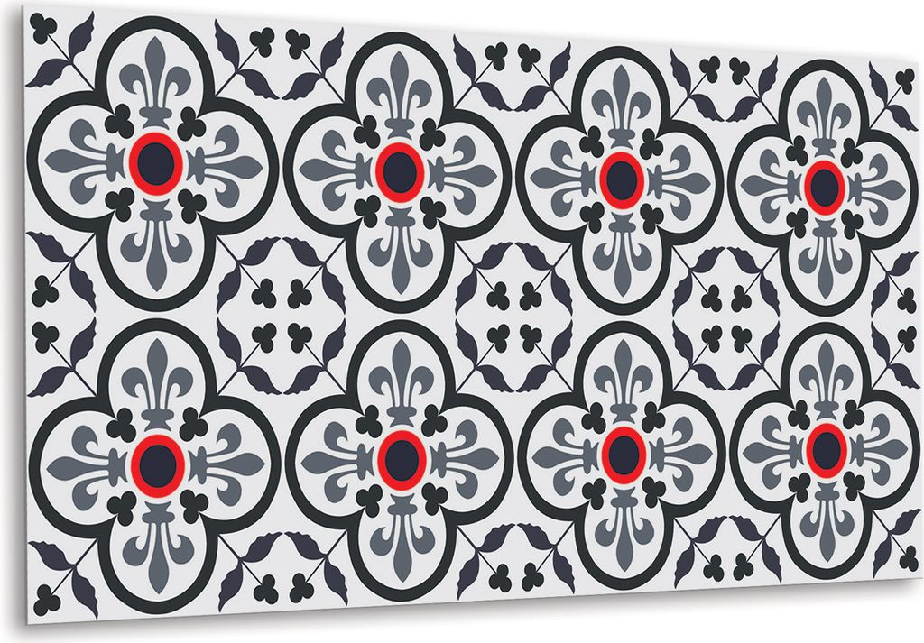 Vinyl Muster - Fliesenaufkleber PVC Fliesenfolie - Produktbild 