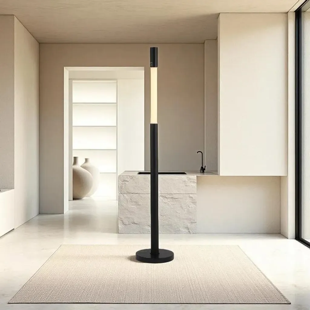 Lampadaire de salon ajustable avec éclairage chaleureux modèle Zenit X